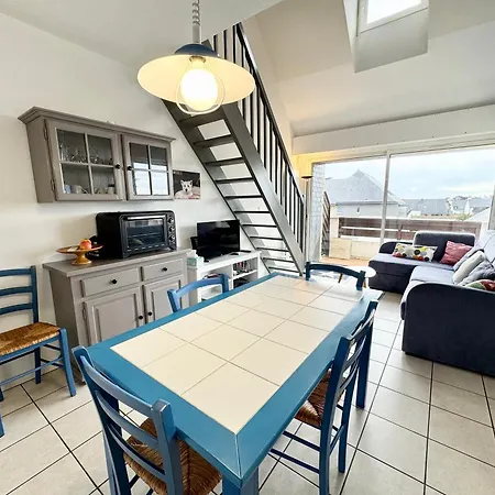 Apartment Charmant T3 Duplex 2 Bord De Mer Terrasse Quiberon